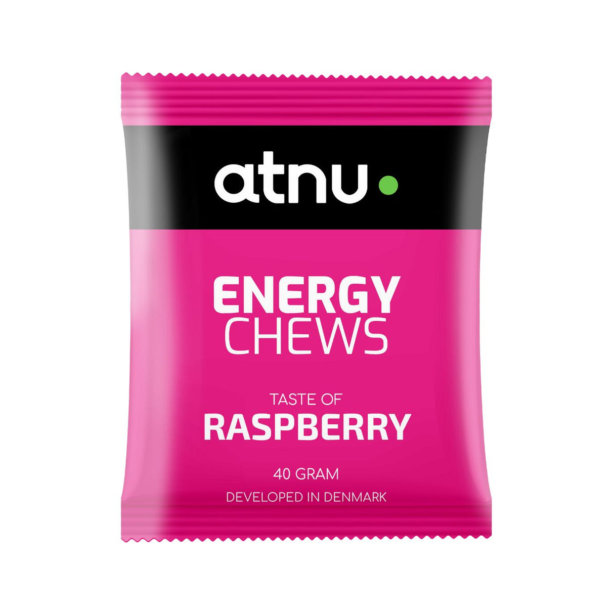 ENERGY CHEWS RASPBERRY - 40G ( BEDST FØR SEP)
