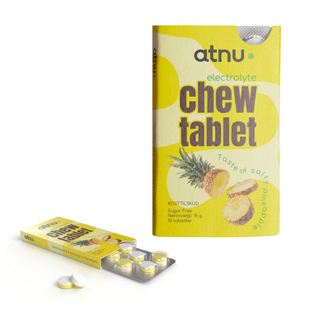 ELECTROLYT CHEW TABLET - Salty pineapple BOX12