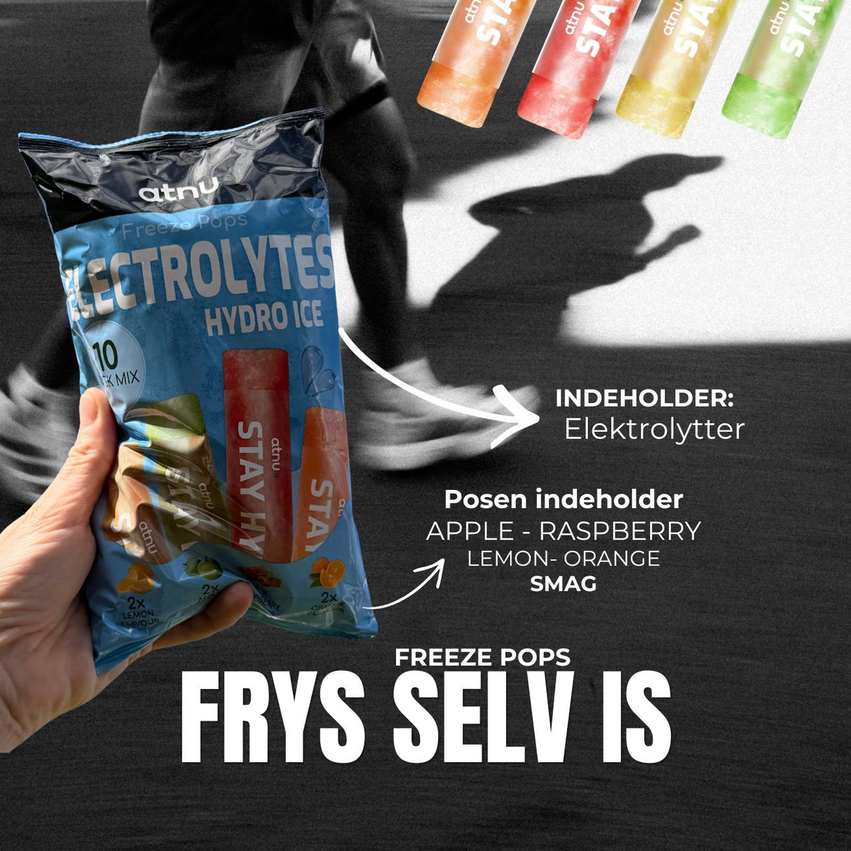 Electrolytes Hydro Ice – Freeze Pops