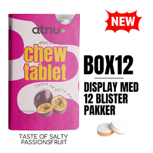 Chew Tablet - Salty passionfruit BOX12