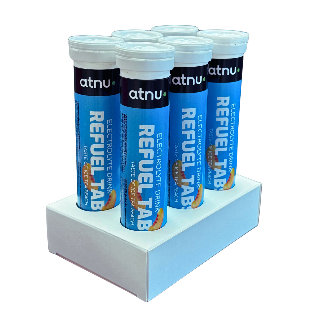 REFUEL ELECTROLYTE TABS - ICE TEA PEACH BOX6