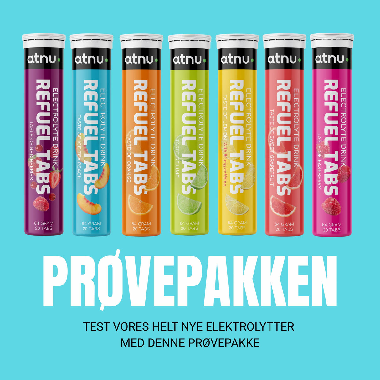 REFUEL TABS - PRØVEPAKKEN
