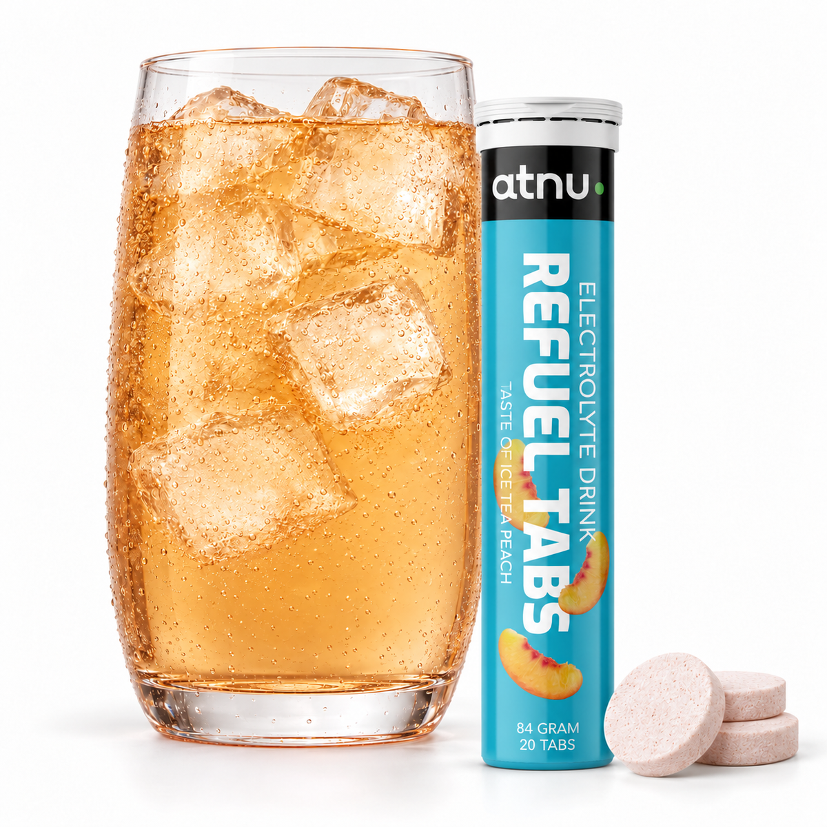 REFUEL ELECTROLYTE TABS - ICE TEA PEACH