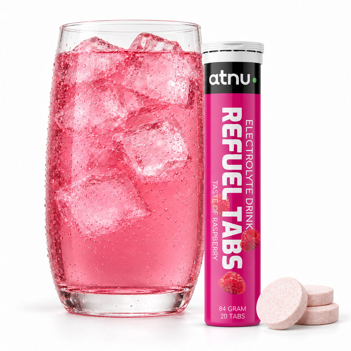REFUEL ELECTROLYTE TABS - RASPBERRY